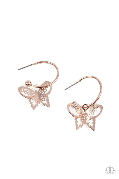 Butterfly Freestyle Rose Gold