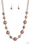 Commanding Composure Copper Necklace