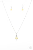 First Class Flier Yellow Necklace