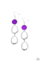 Surfside Shimmer Purple Earring